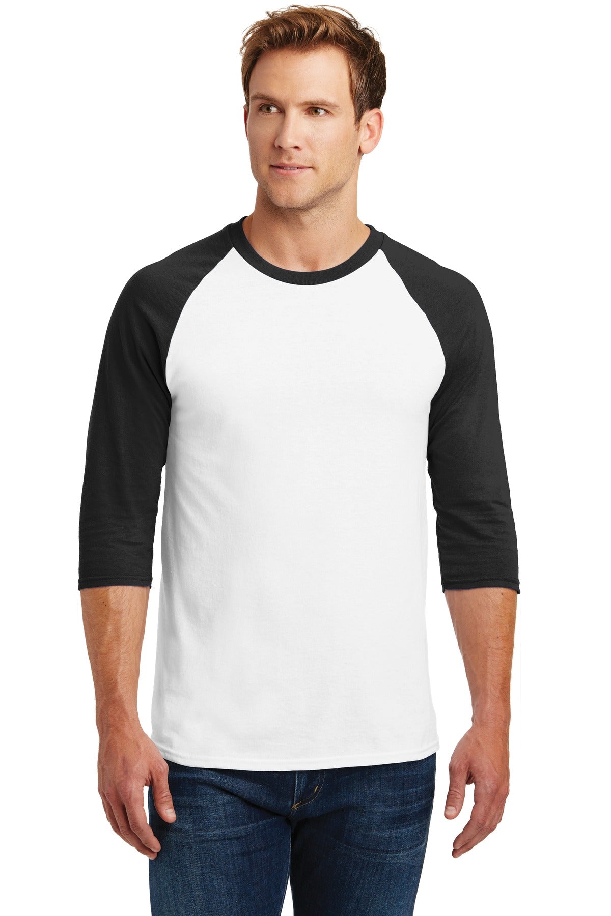 Gildan  Heavy Cotton&#8482; 3/4-Sleeve Raglan T-Shirt. 5700