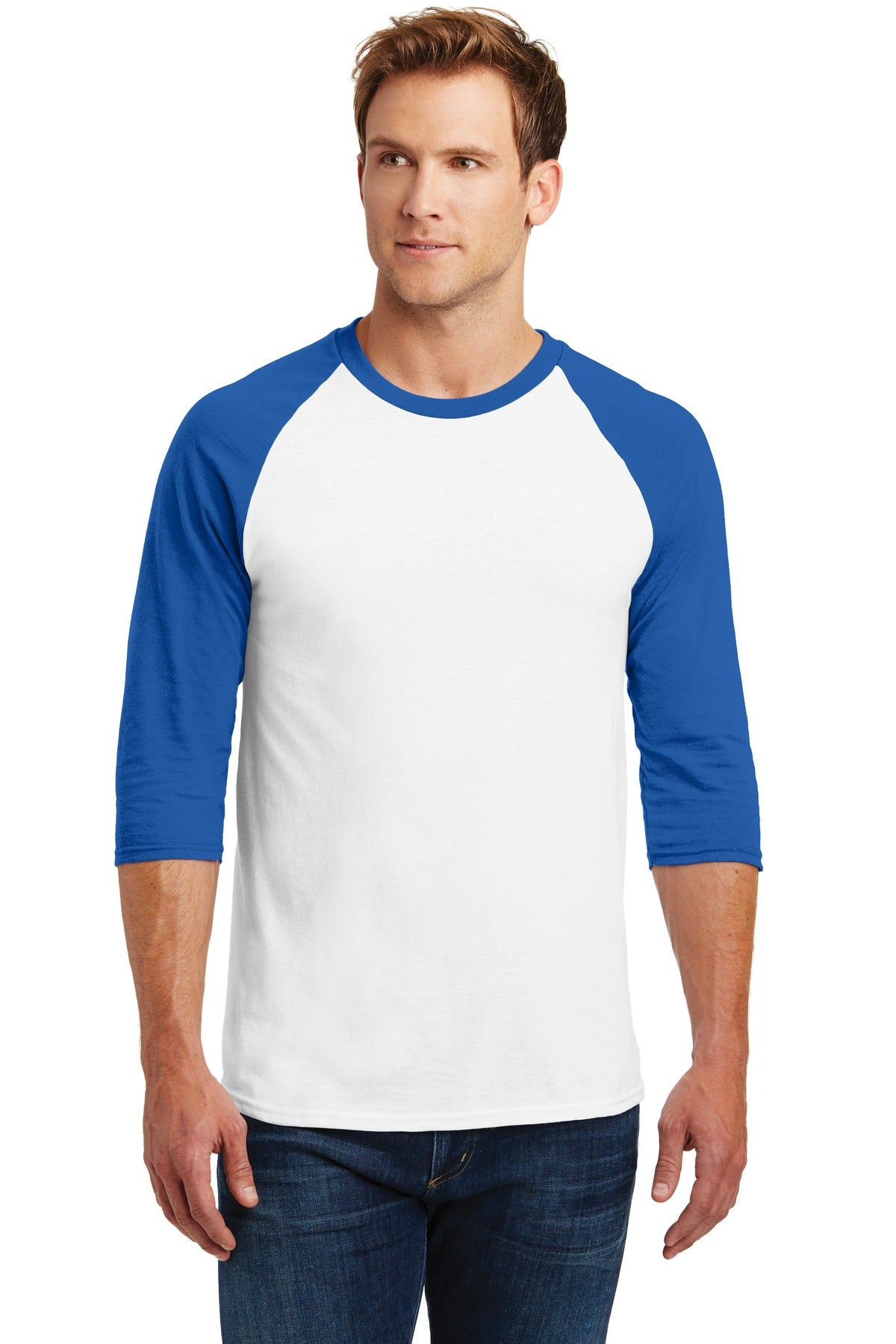 Gildan  Heavy Cotton&#8482; 3/4-Sleeve Raglan T-Shirt. 5700