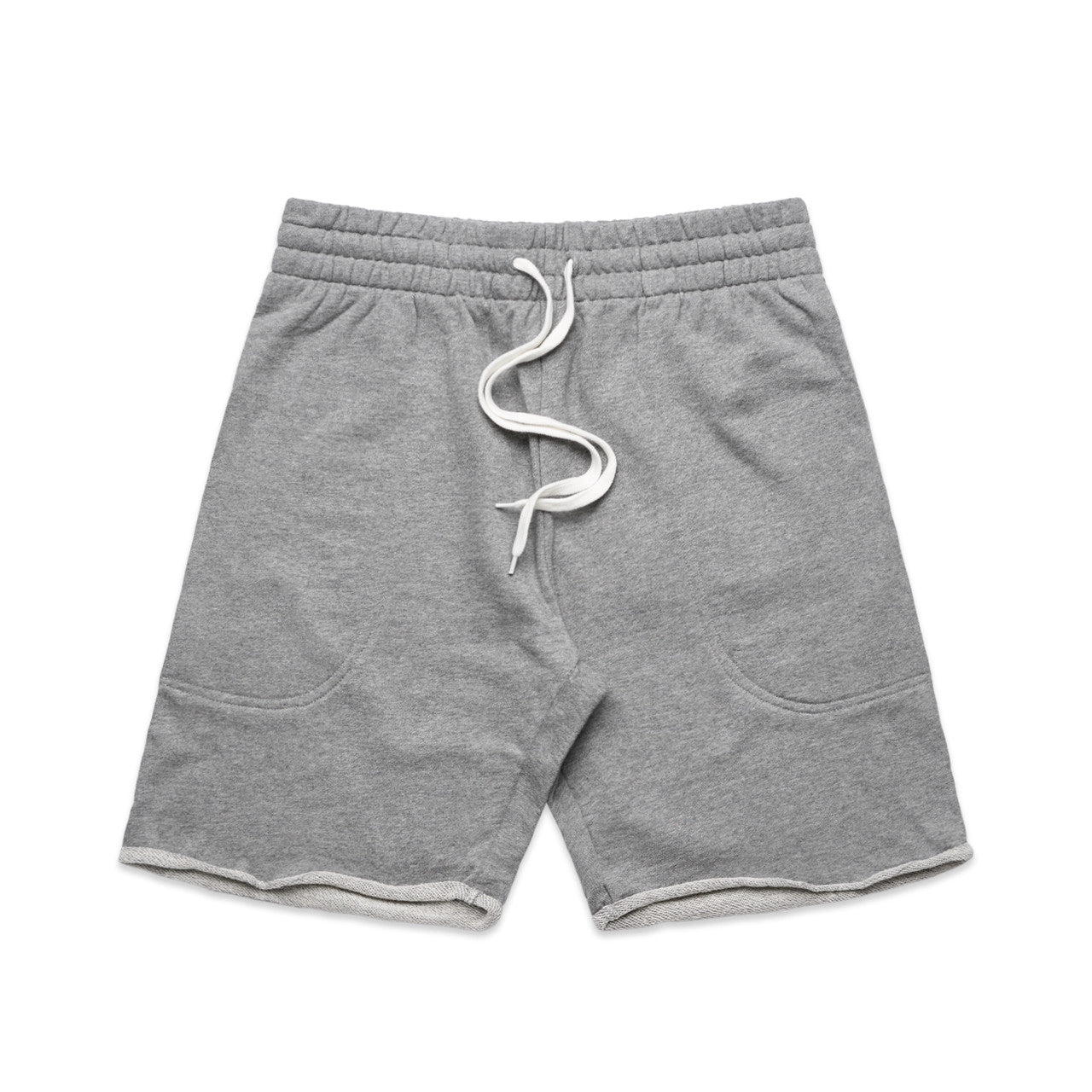 TRACK SHORTS BLACK HEATHER SMALL