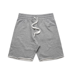 TRACK SHORTS BLACK HEATHER SMALL