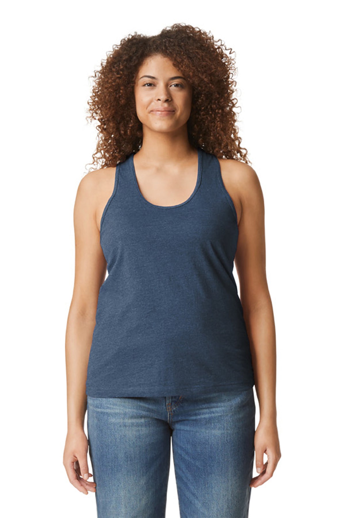 Gildan  Softstyle  Women's CVC Racerback Tank 64220LCVC