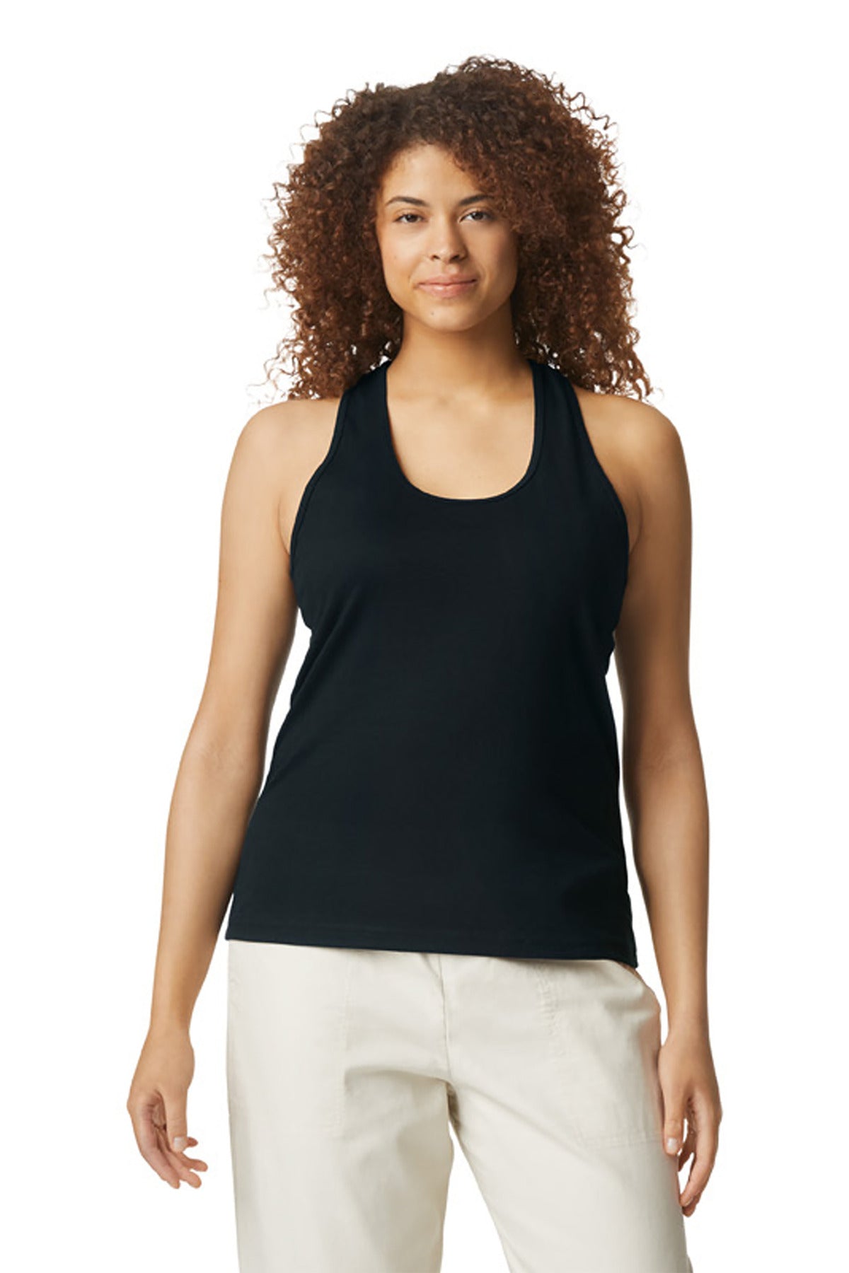 Gildan  Softstyle  Women's CVC Racerback Tank 64220LCVC