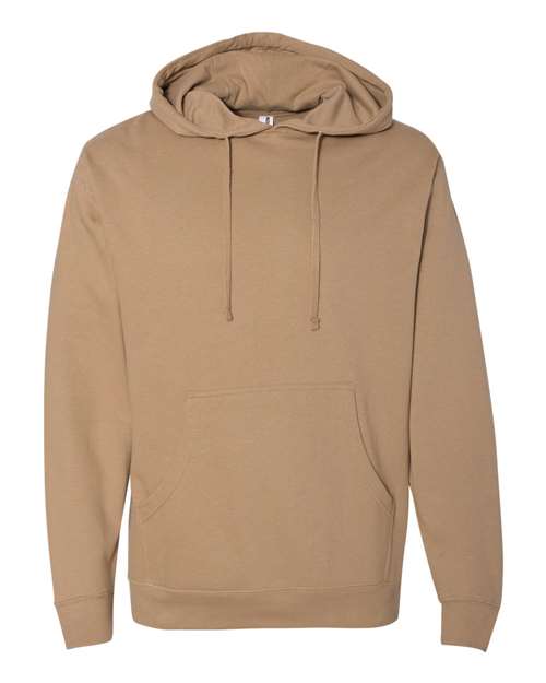 Independent Trading SS4500 Midweight Hooded Sweatshirt in Sandstone