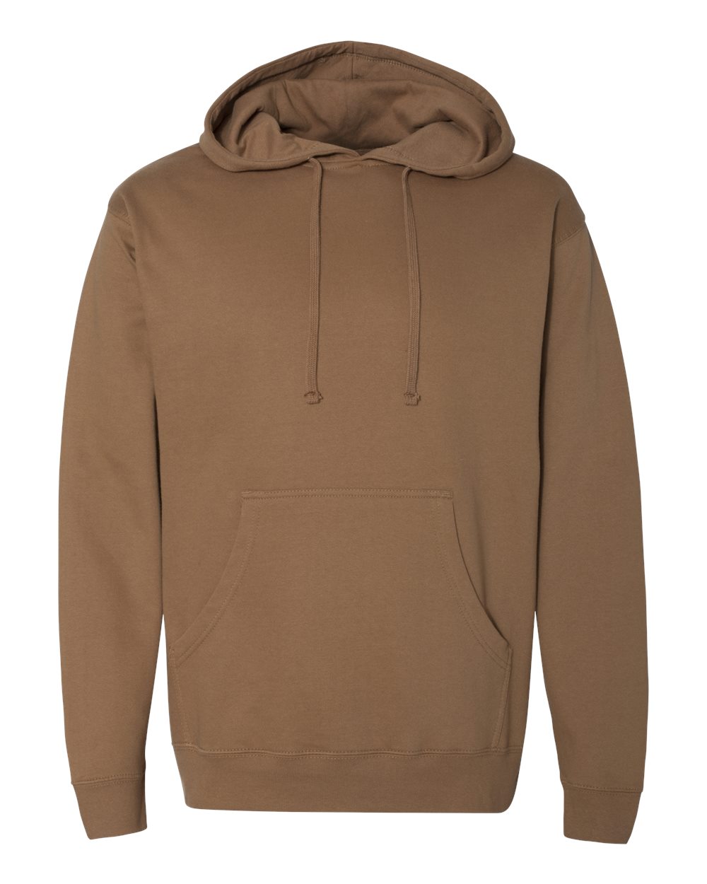 Independent Trading Co. Midweight Hooded Sweatshirt SS4500 in Saddle