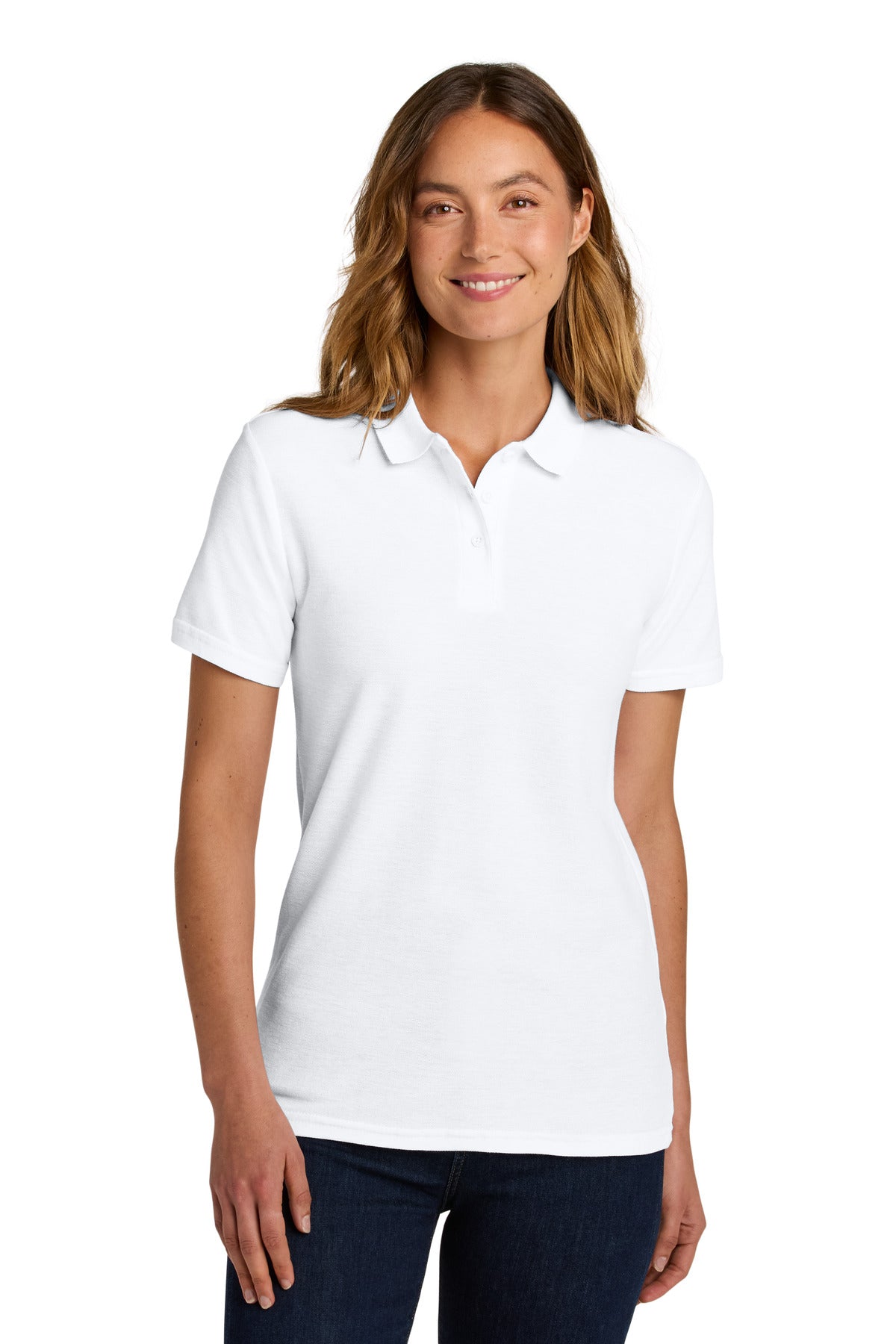 Gildan Softstyle  Women's Pique Polo 64800L