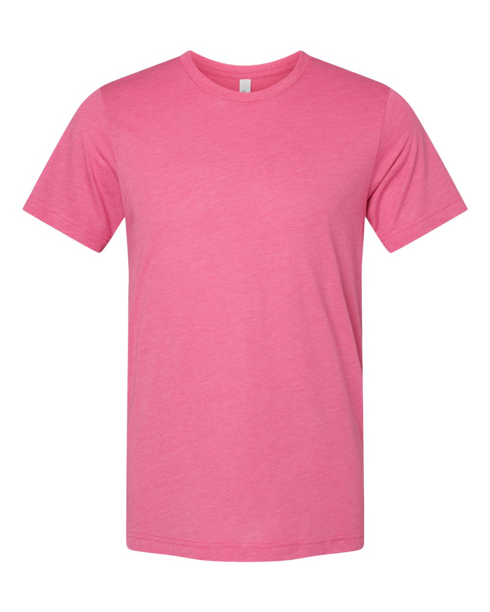 BELLA+CANVAS 3413 Triblend T-Shirt in Charity Pink Triblend