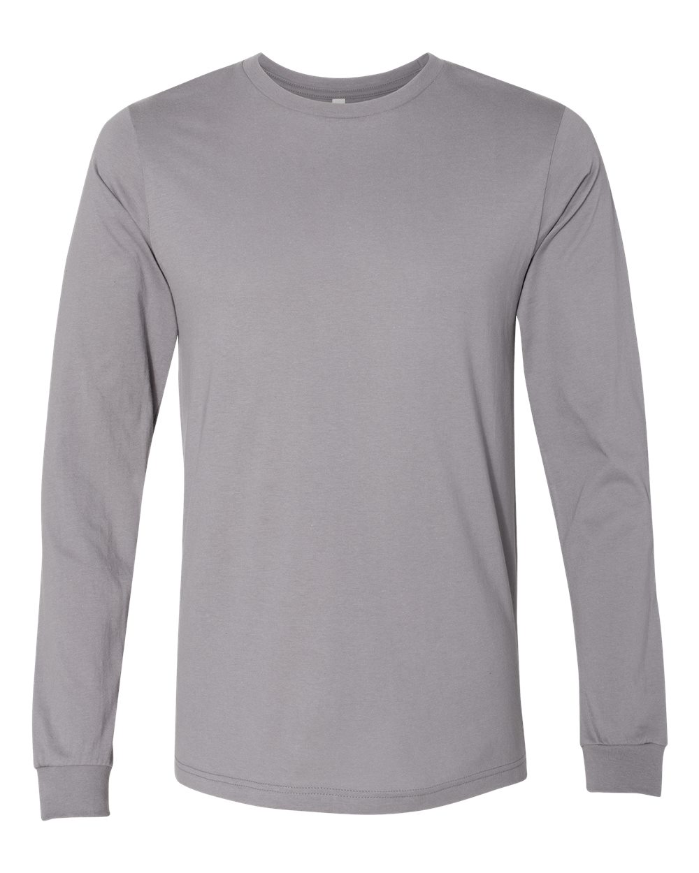 BELLA+CANVAS 3501 Jersey Long Sleeve T-Shirt in Storm