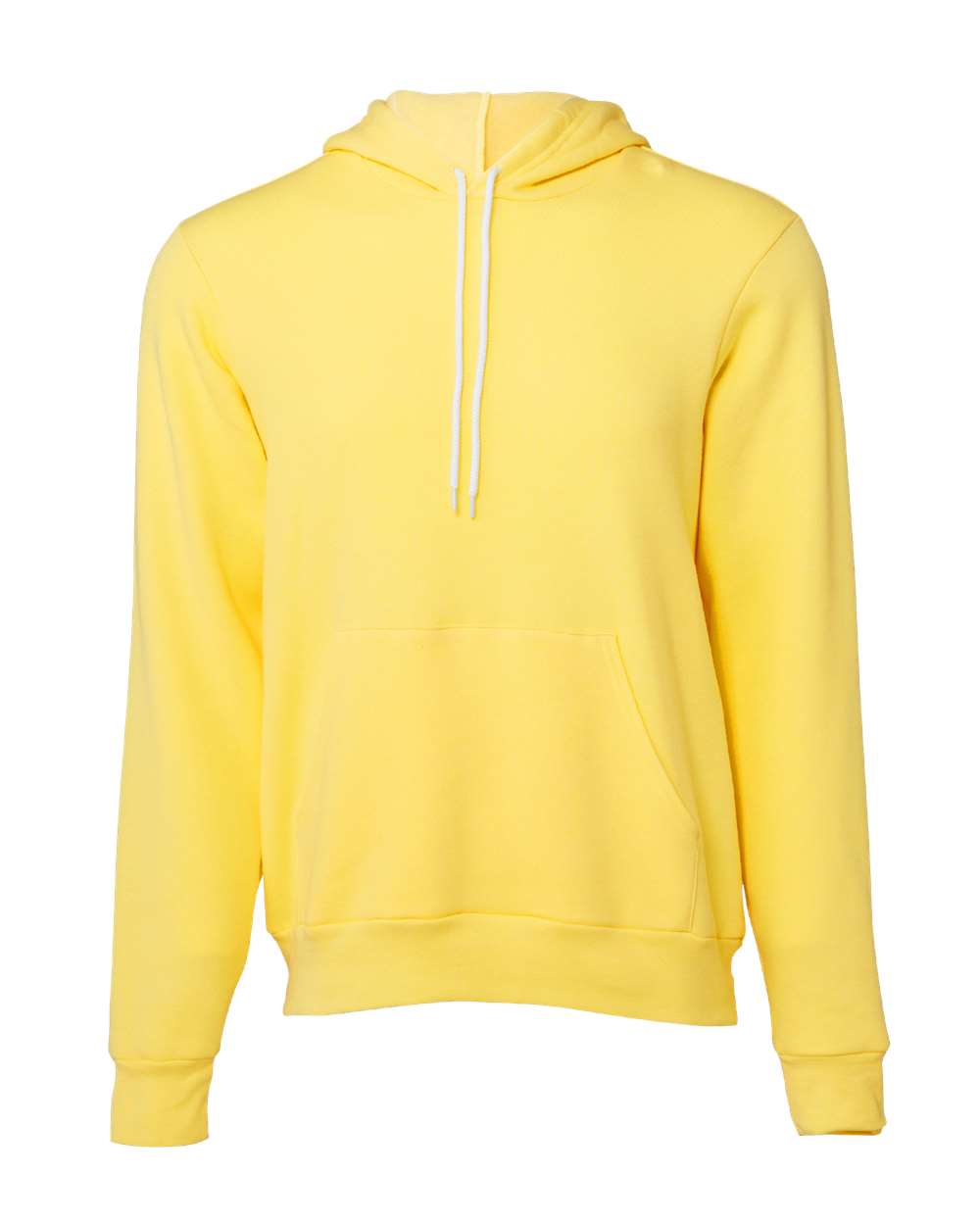 BELLA+CANVAS Sponge Fleece Pullover Hoodie 3719 in Yellow
