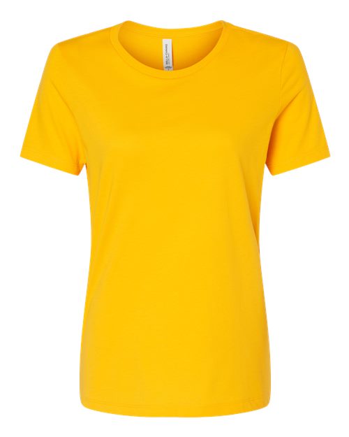 BELLA+CANVAS 6400 Women's Relaxed Jersey T-Shirt in Gold