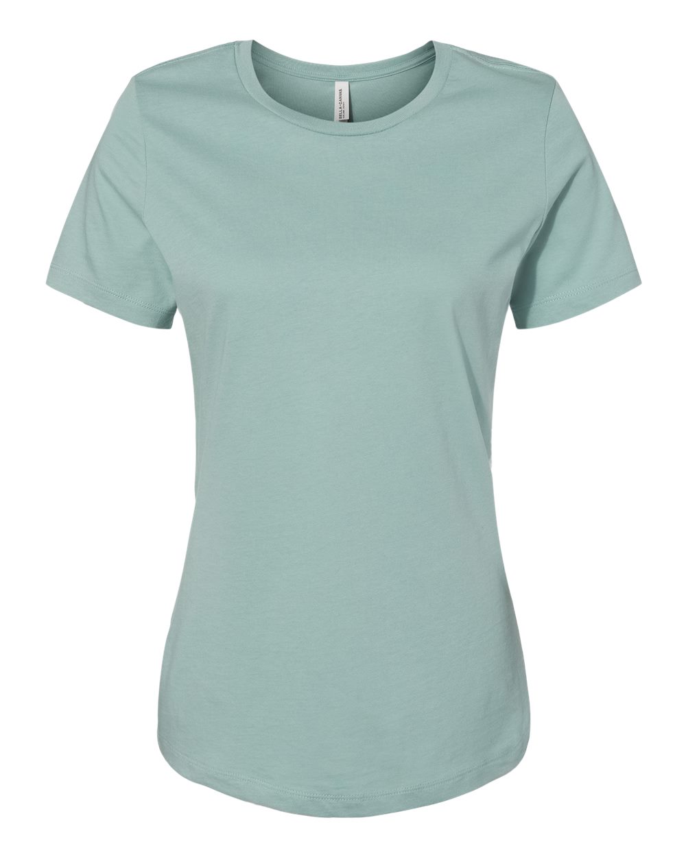 BELLA+CANVAS 6400 Women's Relaxed Jersey T-Shirt in Dusty Blue
