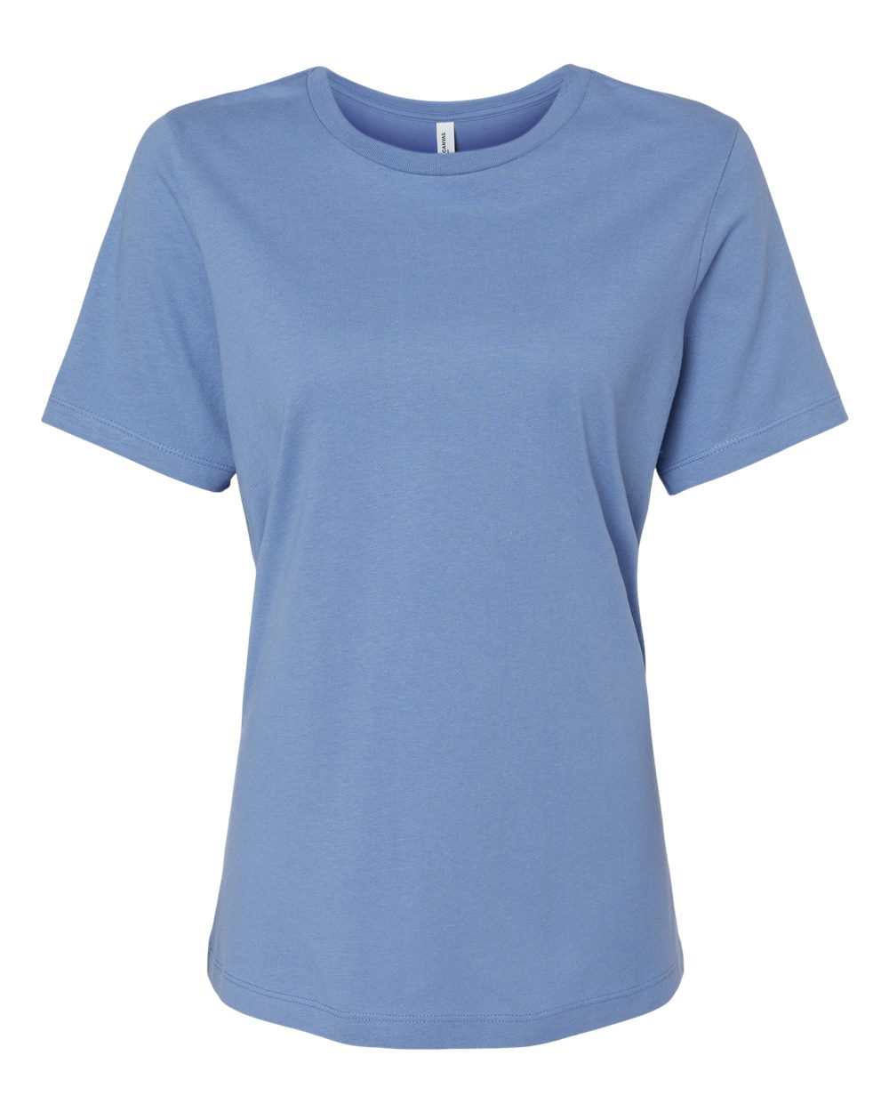 BELLA+CANVAS 6400 Women's Relaxed Jersey T-Shirt in Carolina Blue