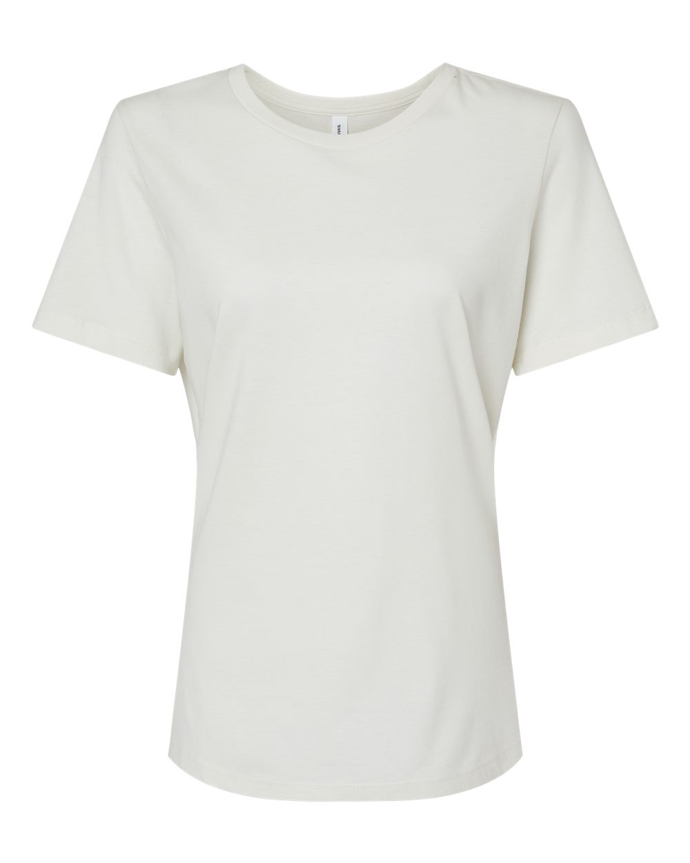 BELLA+CANVAS 6400 Women's Relaxed Jersey T-Shirt in Natural