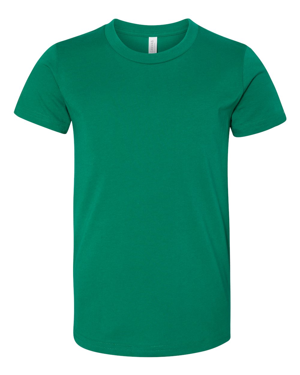 BELLA+CANVAS 3001Y Youth Jersey T-Shirt in Kelly