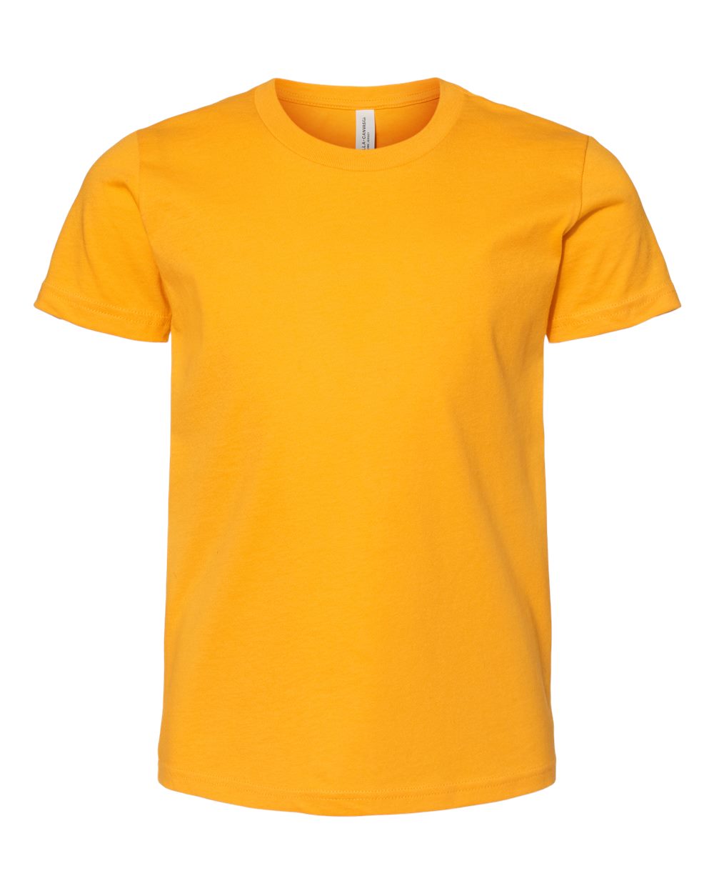 BELLA+CANVAS 3001Y Youth Jersey T-Shirt in Gold