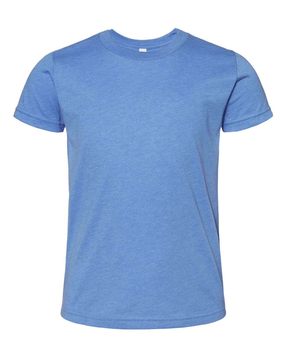 BELLA+CANVAS 3001Y Youth Jersey T-Shirt in Columbia Blue