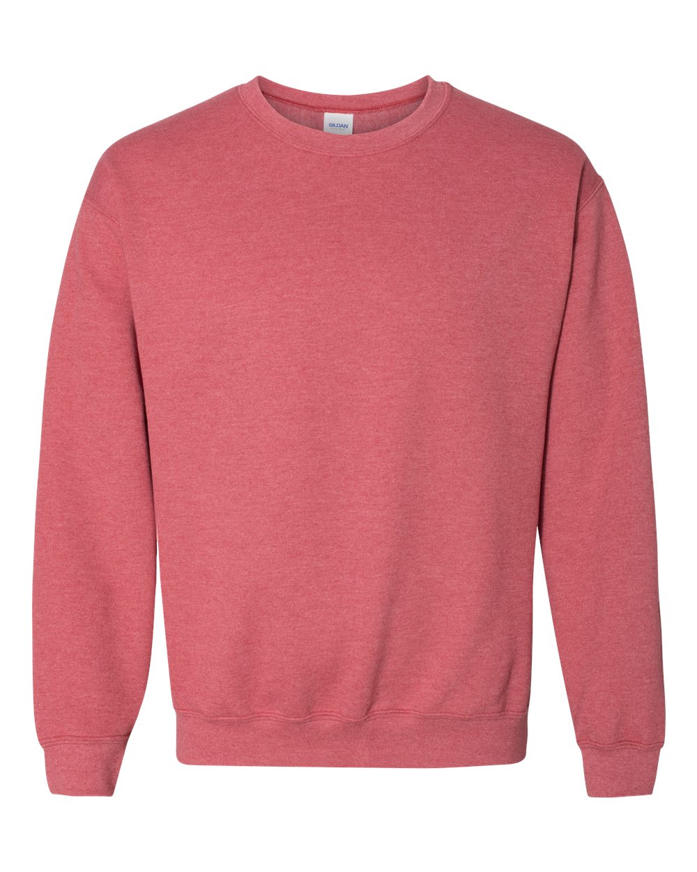 Gildan Heavy Blend Crewneck Sweatshirt 18000 in Heather Scarlet Red
