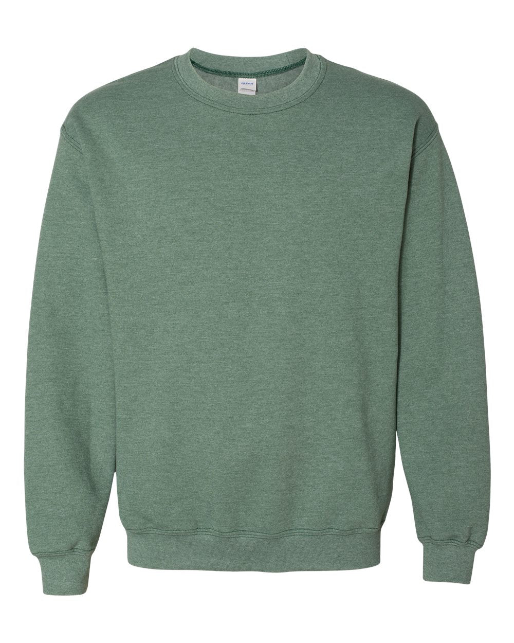 Gildan Heavy Blend Crewneck Sweatshirt 18000 in Heather Dark Green