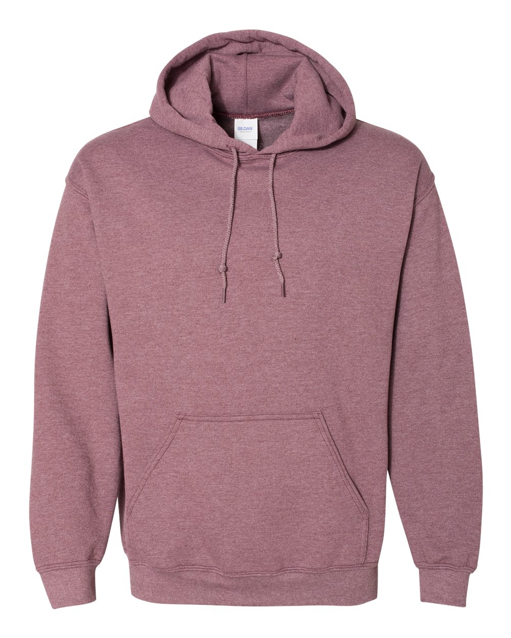 Gildan Heavy Blend Hooded Sweatshirt 18500 in Heather Dark Maroon
