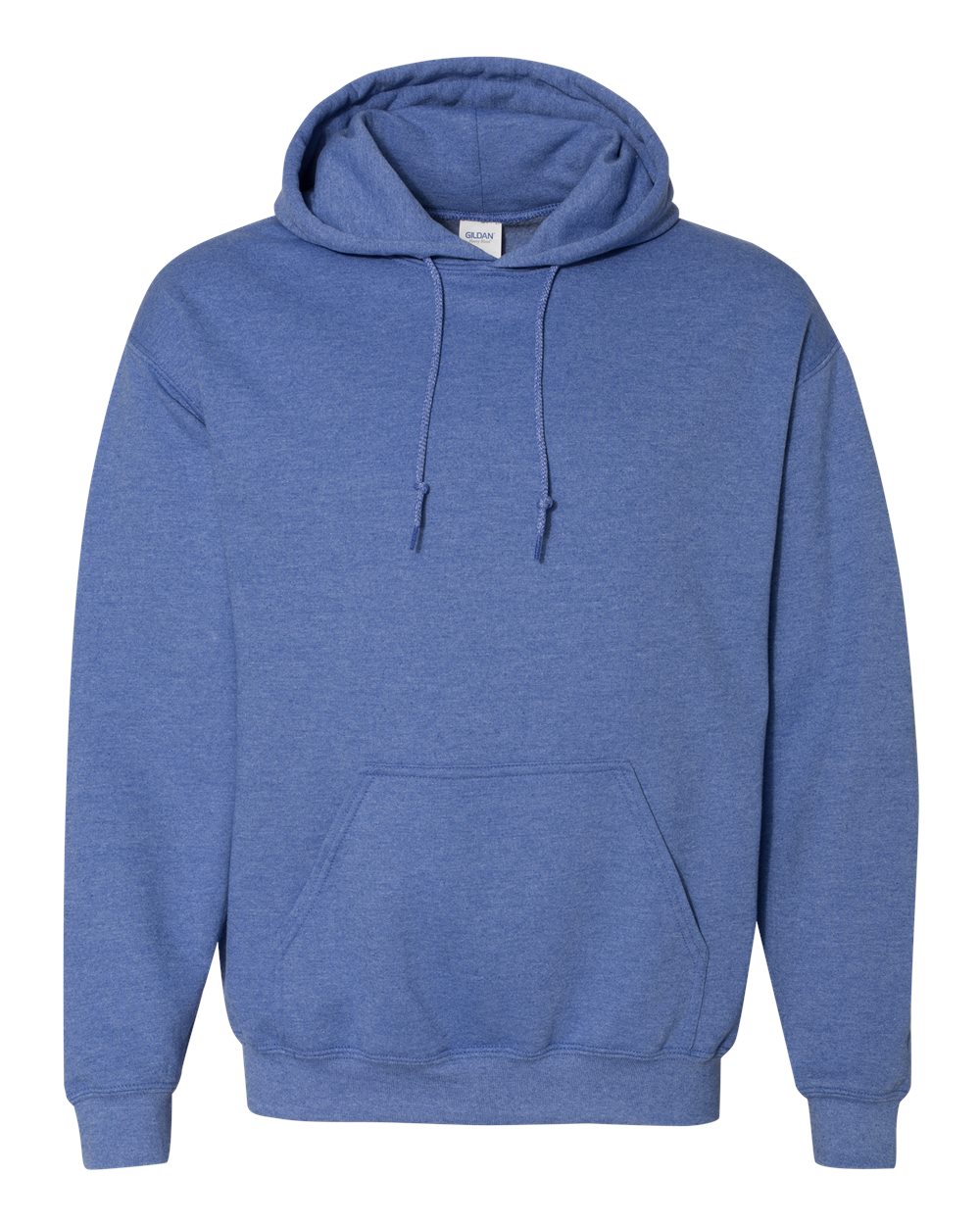 Gildan Heavy Blend Hooded Sweatshirt 18500 in Heather Deep Royal