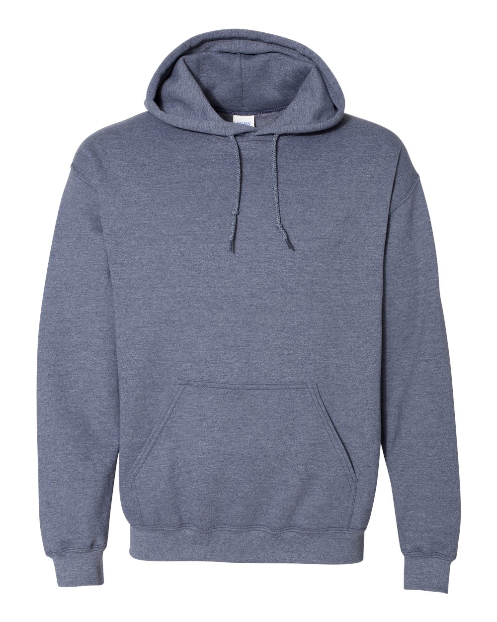 Gildan Heavy Blend Hooded Sweatshirt 18500 in Heather Dark Navy