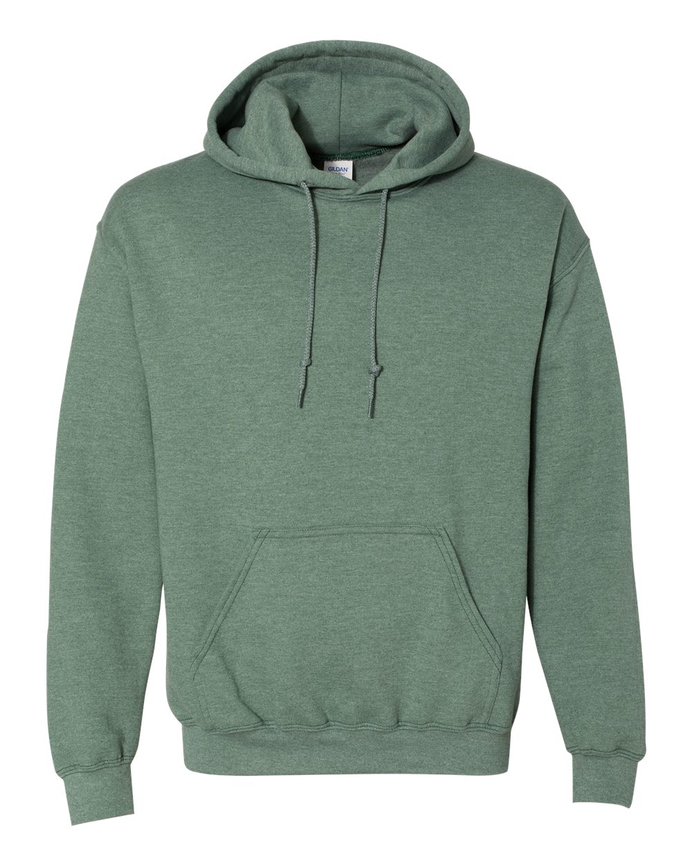 Gildan Heavy Blend Hooded Sweatshirt 18500 in Heather Dark Green