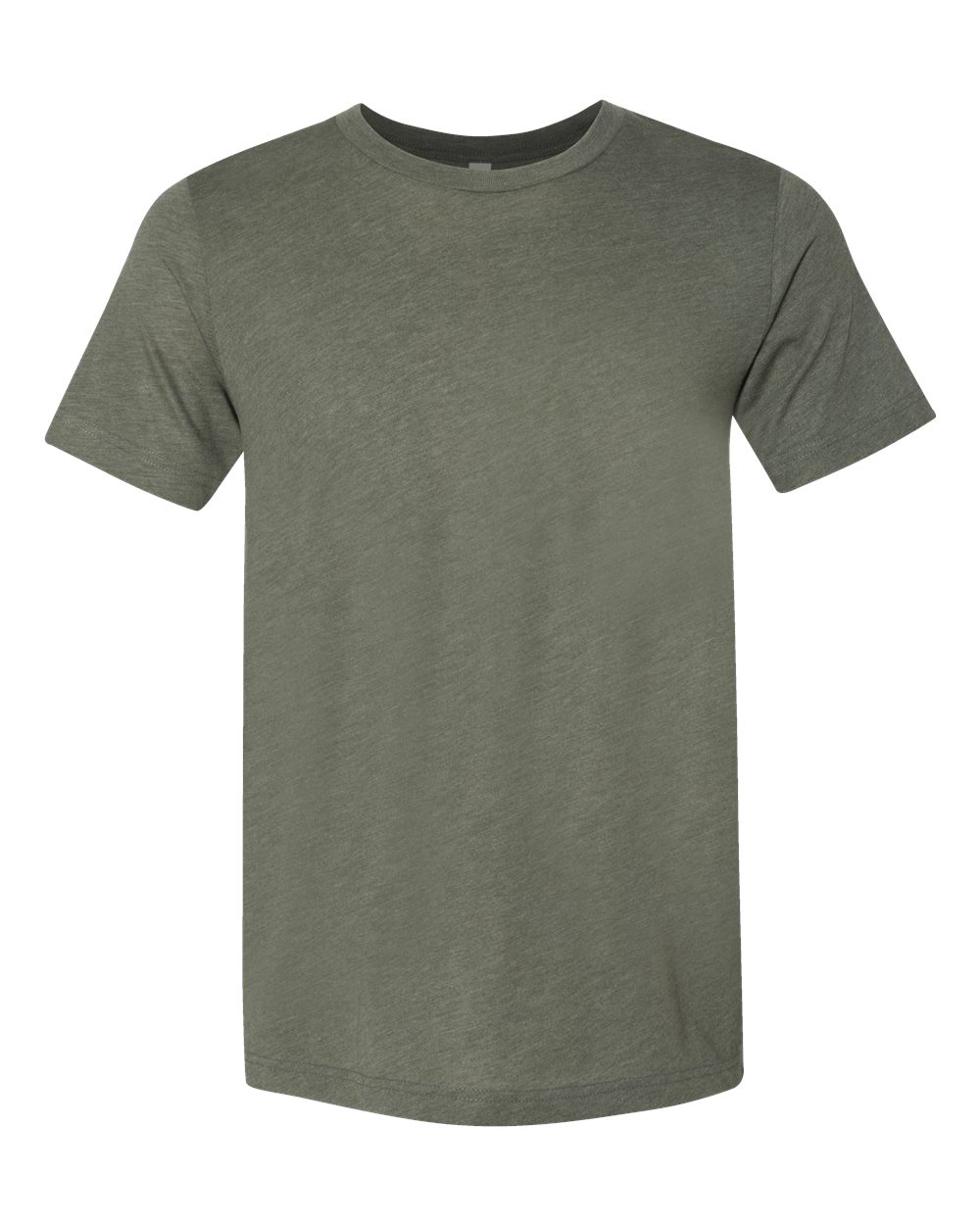BELLA+CANVAS 3413 Triblend T-Shirt in Military Green Triblend