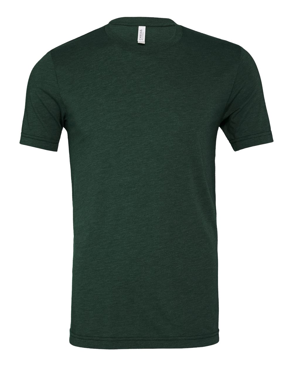 BELLA+CANVAS 3413 Triblend T-Shirt in Solid Forest Triblend