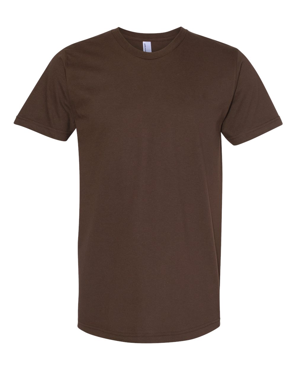 American Apparel 2001 Fine Jersey T-Shirt in Brown