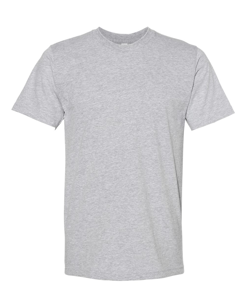 American Apparel 2001 Fine Jersey T-Shirt in Heather Grey