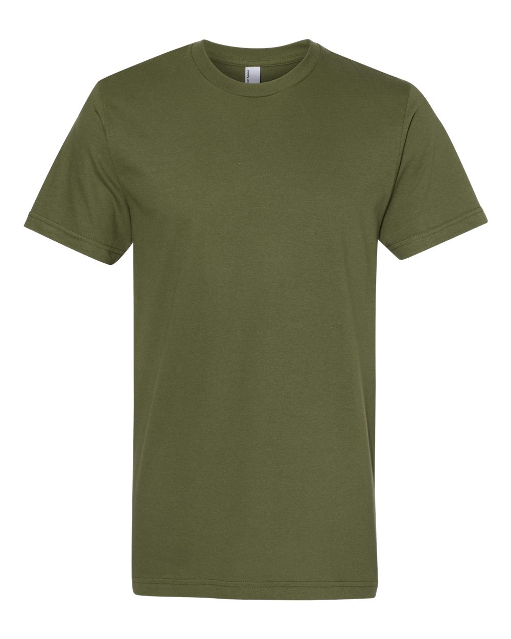 American Apparel 2001 Fine Jersey T-Shirt in Olive
