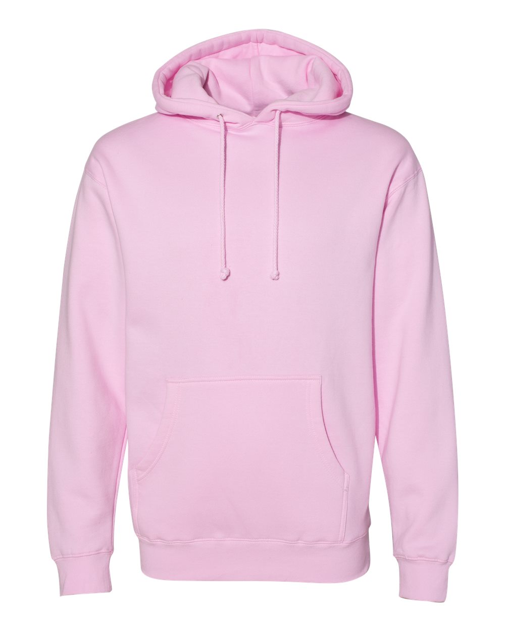 Independent Trading Co. Heavyweight Hooded Sweatshirt IND4000 in Light Pink
