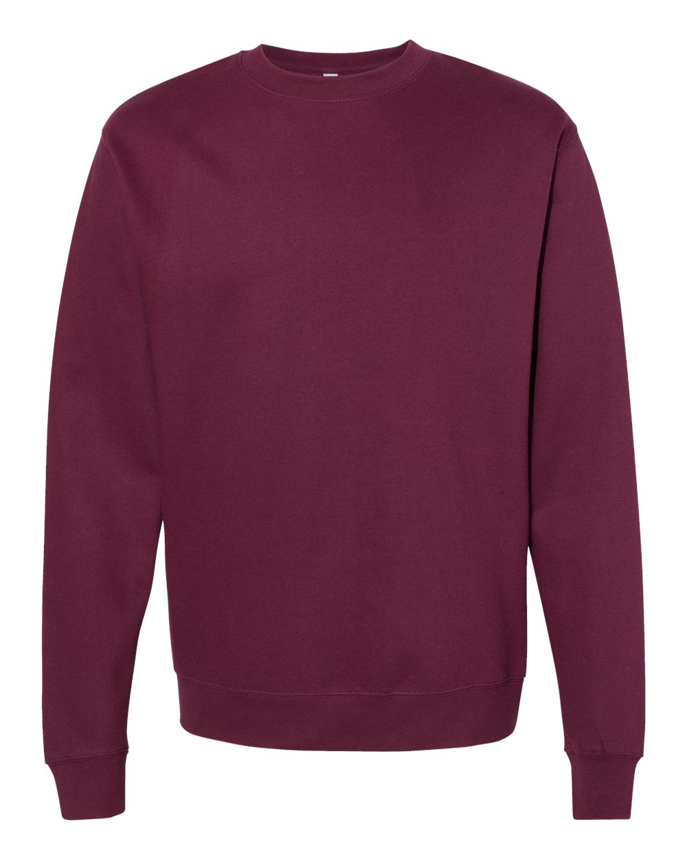 Independent Trading Co. Midweight Crewneck Sweatshirt SS3000 in Maroon