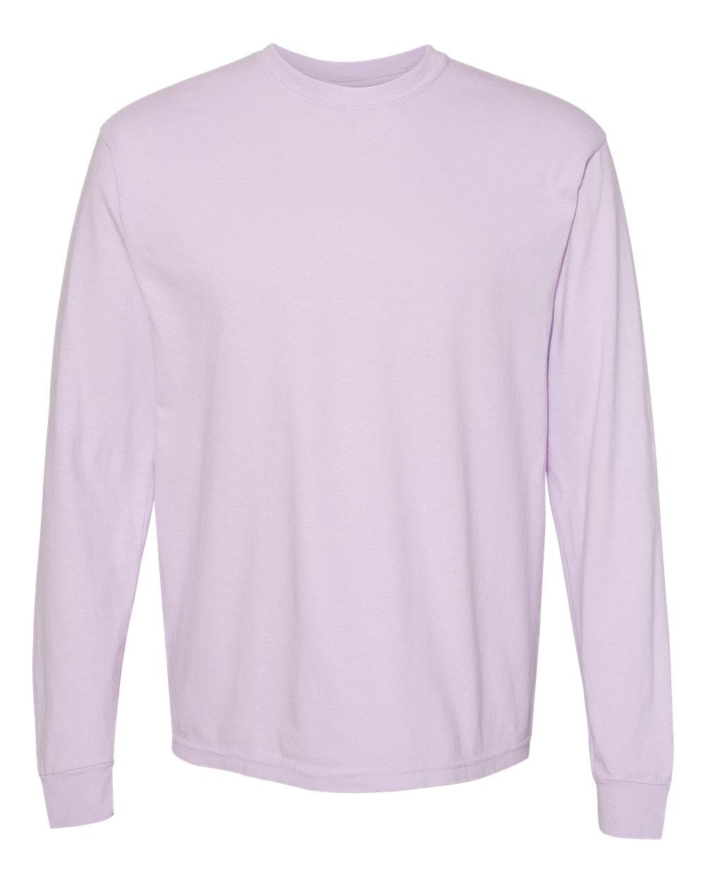 Comfort Colors 6014 Garment-Dyed Long Sleeve T-Shirt in Orchid