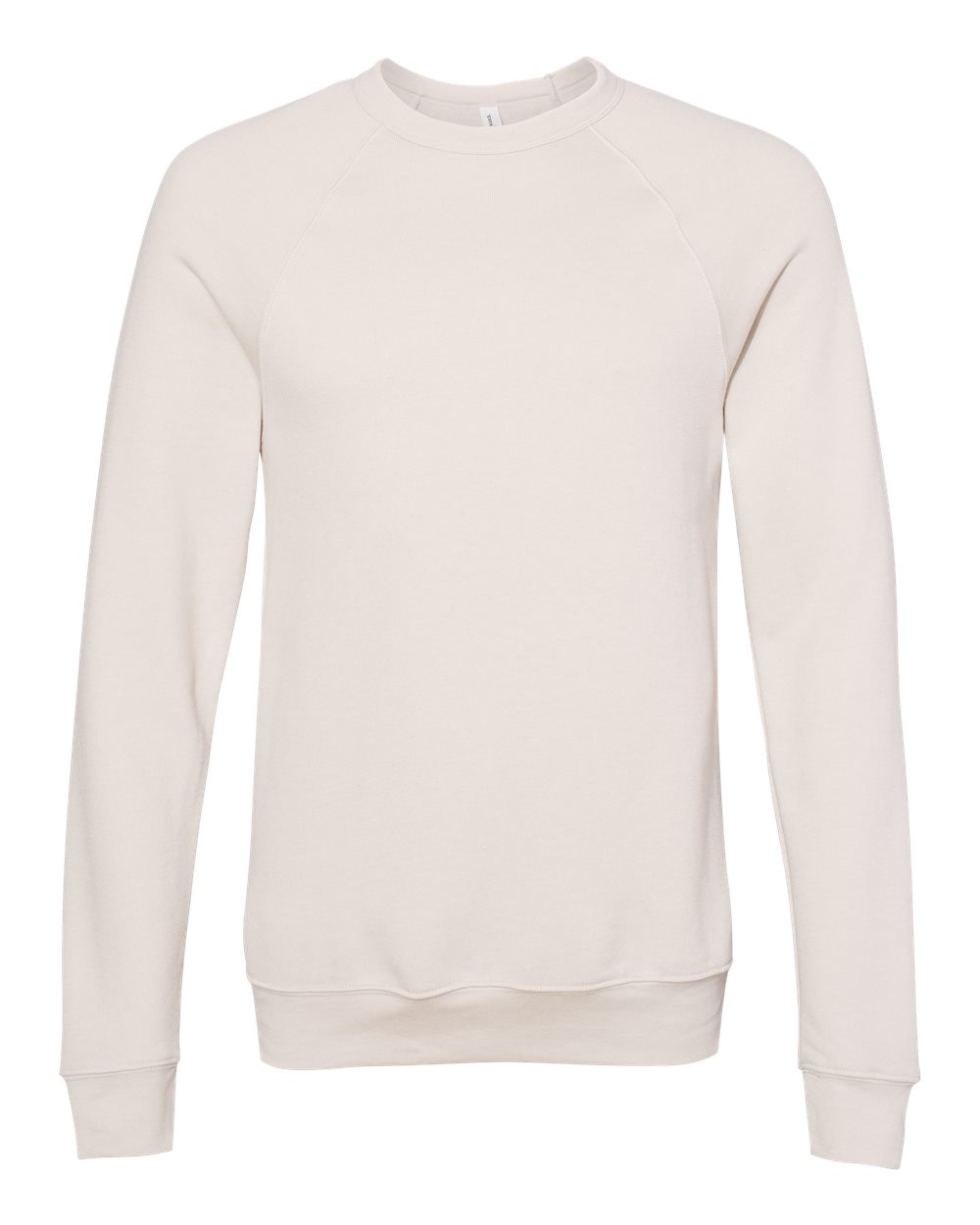 BELLA+CANVAS Sponge Fleece Raglan Crewneck 3901 in Heather Dust