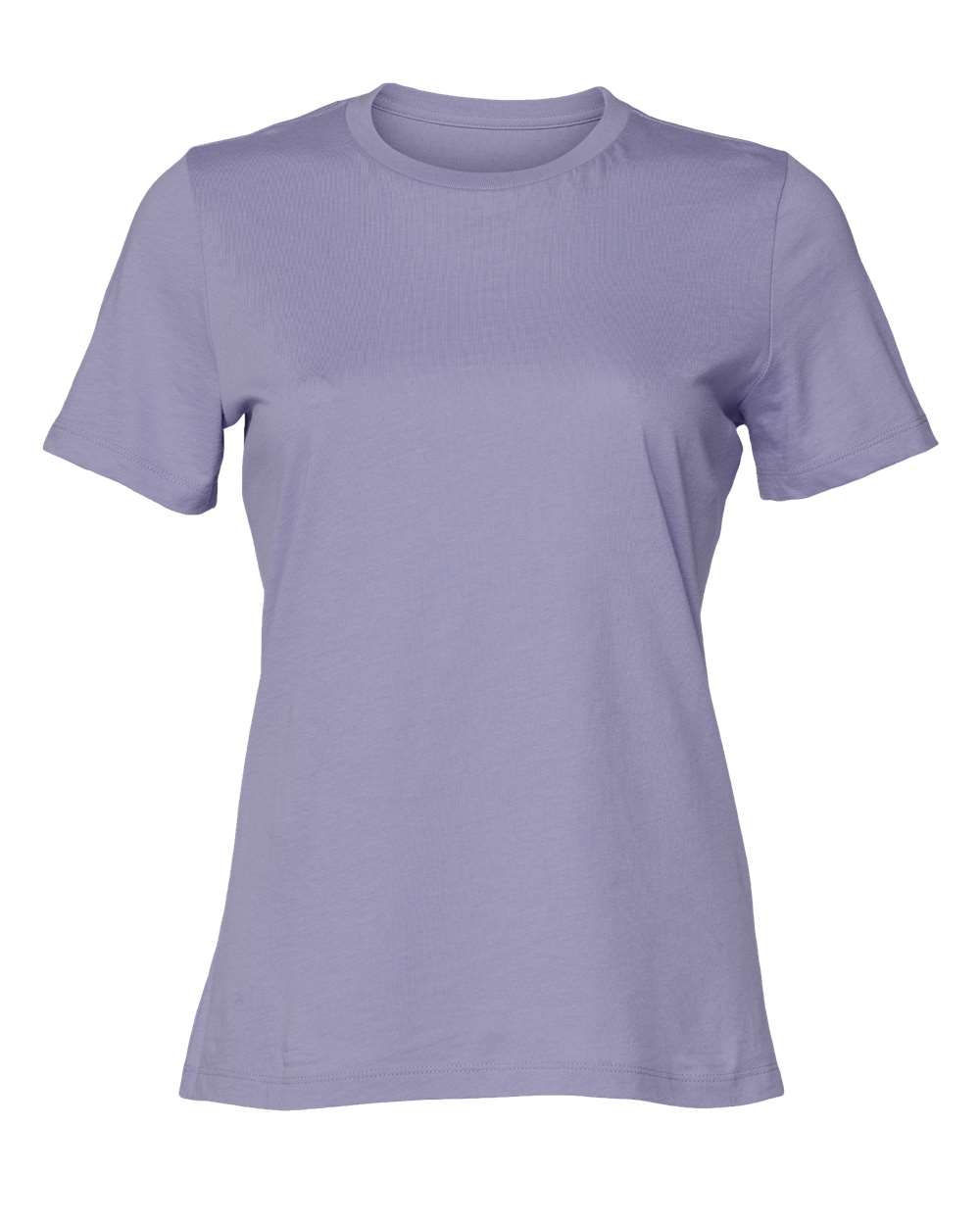 BELLA+CANVAS 6400 Women's Relaxed Jersey T-Shirt in Dark Lavender