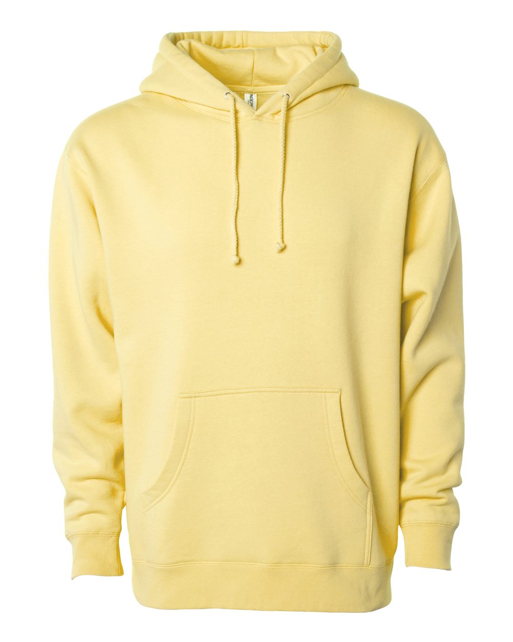 Independent Trading Co. Heavyweight Hooded Sweatshirt IND4000 in Light Yellow