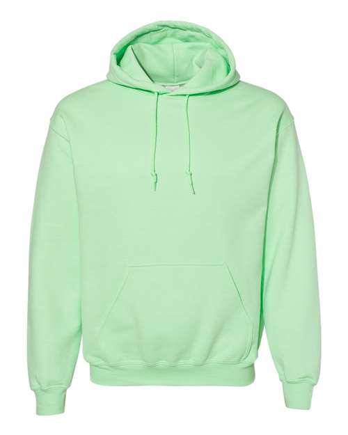 Gildan 18500 hooded sweatshirt in Mint Green