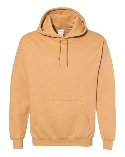 Gildan 18500 hooded sweatshirt in Old Gold