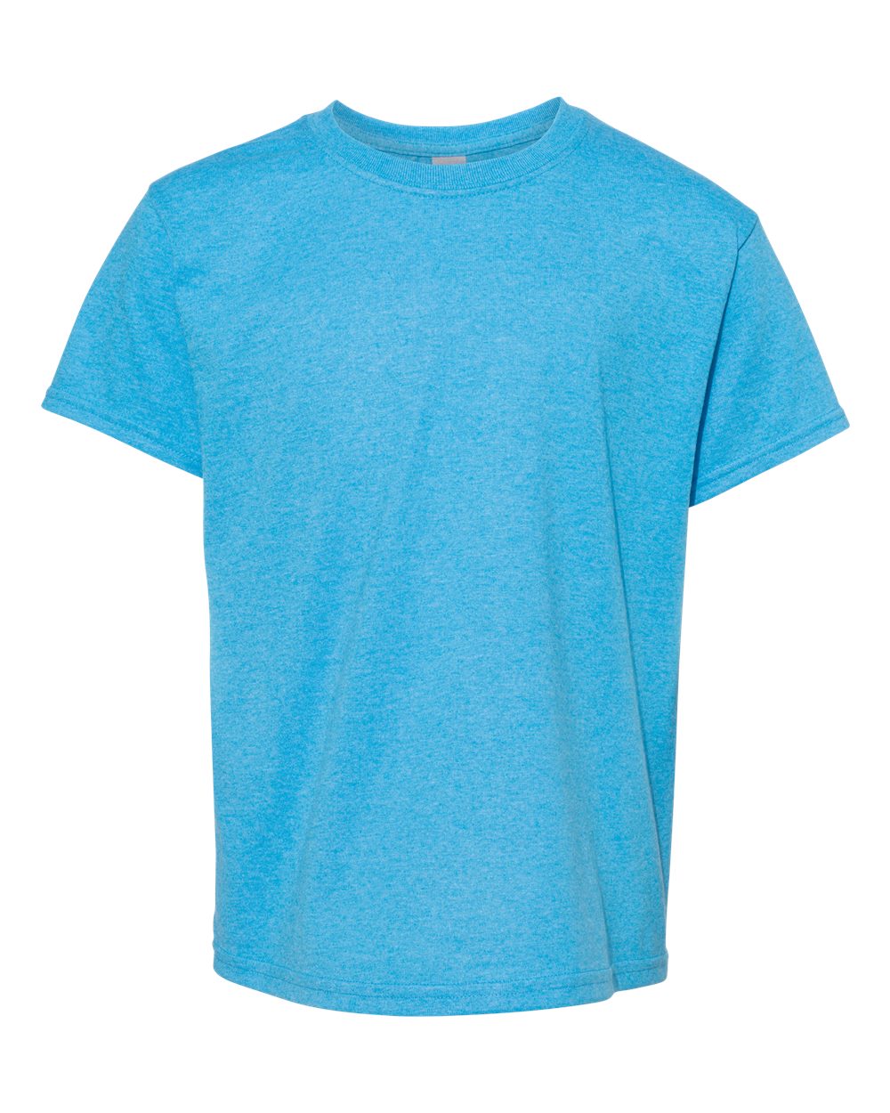 Gildan 5000B Heavy Cotton Youth T-Shirt in Heather Sapphire