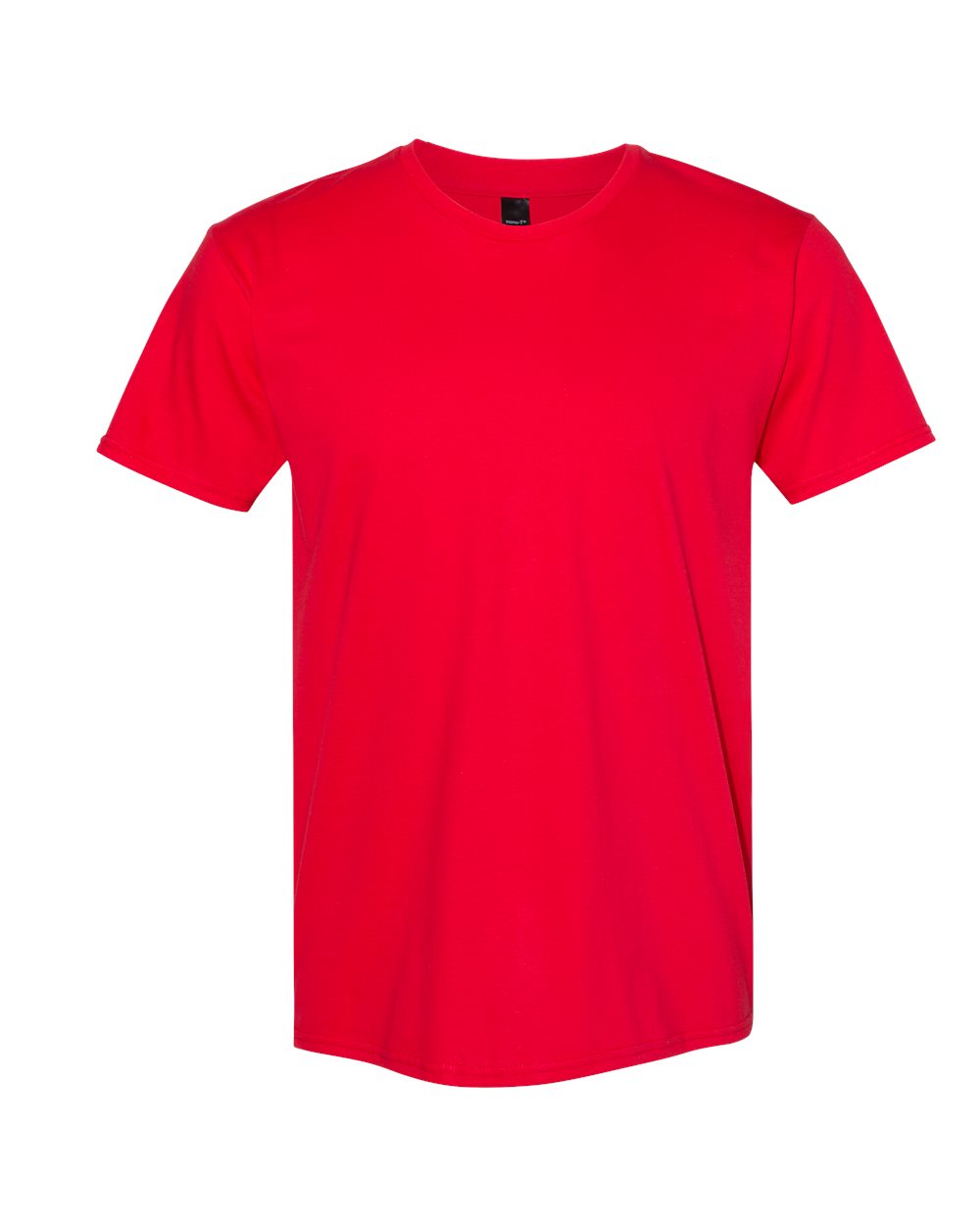 Hanes 4980 Perfect-T Ringspun T-Shirt in Athletic Red