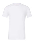 BELLA+CANVAS 3001CVC Heather T-Shirt in Solid White Blend