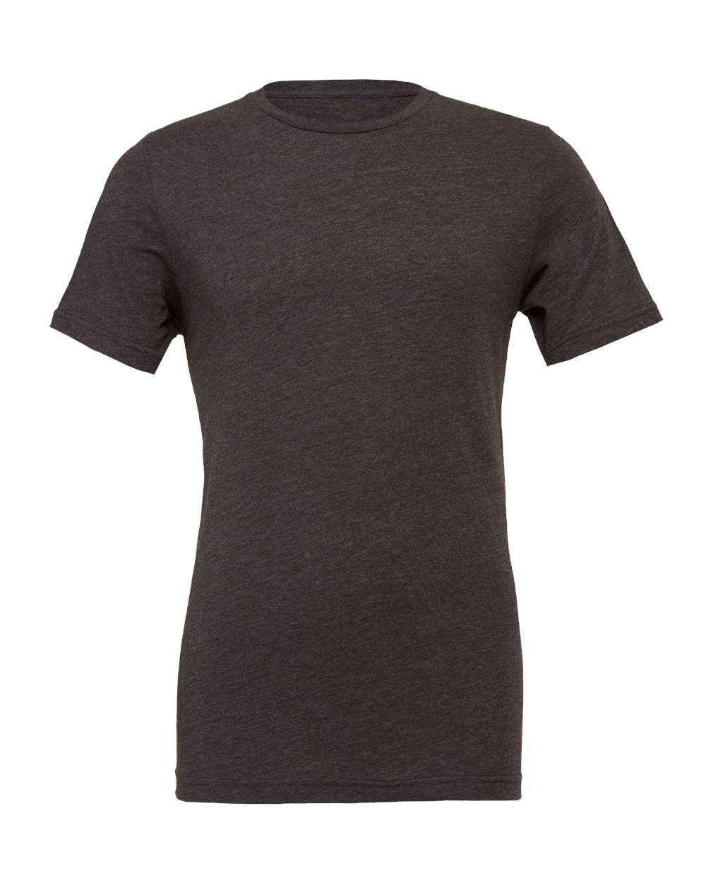 BELLA+CANVAS 3001CVC Heather T-Shirt in Dark Grey Heather