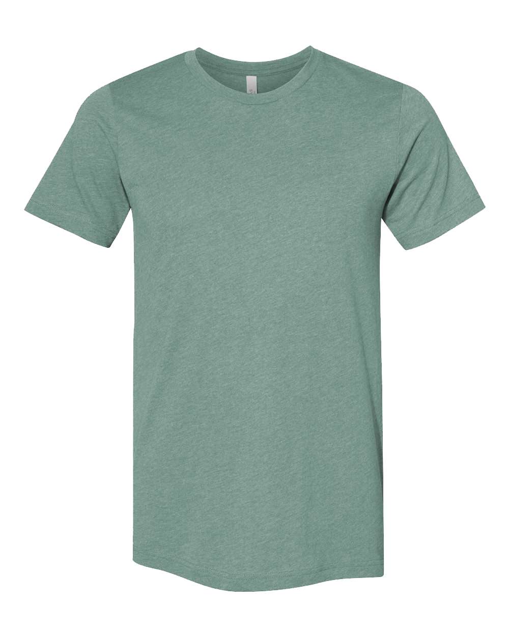 BELLA+CANVAS 3001CVC Heather T-Shirt in Heather Dusty Blue
