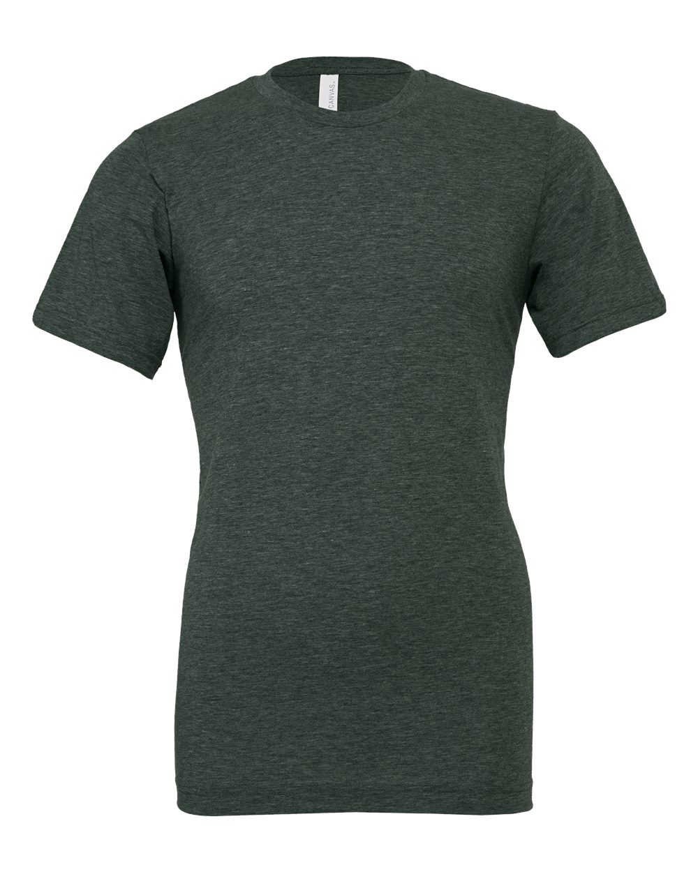 BELLA+CANVAS 3001CVC Heather T-Shirt in Heather Forest