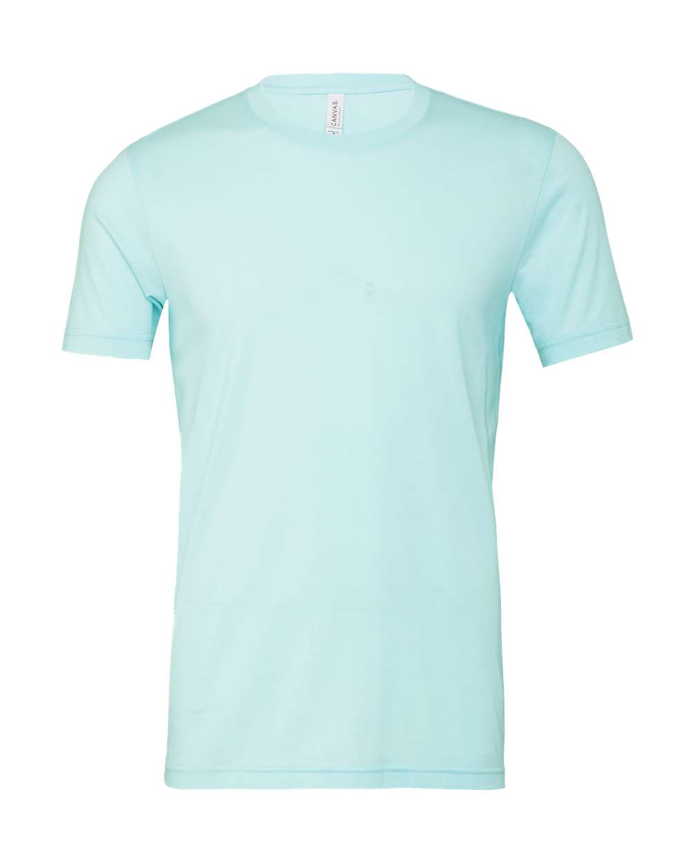 BELLA+CANVAS 3001CVC Heather T-Shirt in Heather Ice Blue