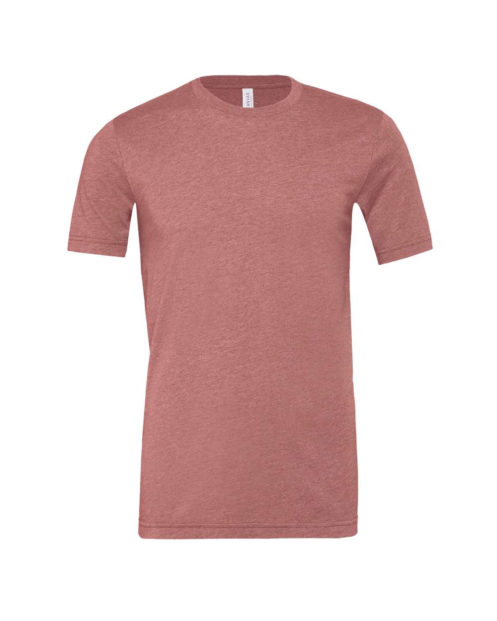 BELLA+CANVAS 3001CVC Heather T-Shirt in Heather Mauve