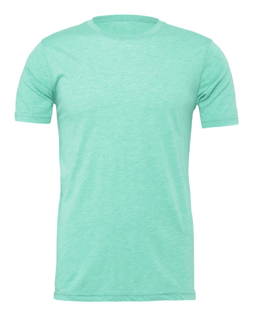 BELLA+CANVAS 3001CVC Heather T-Shirt in Heather Mint