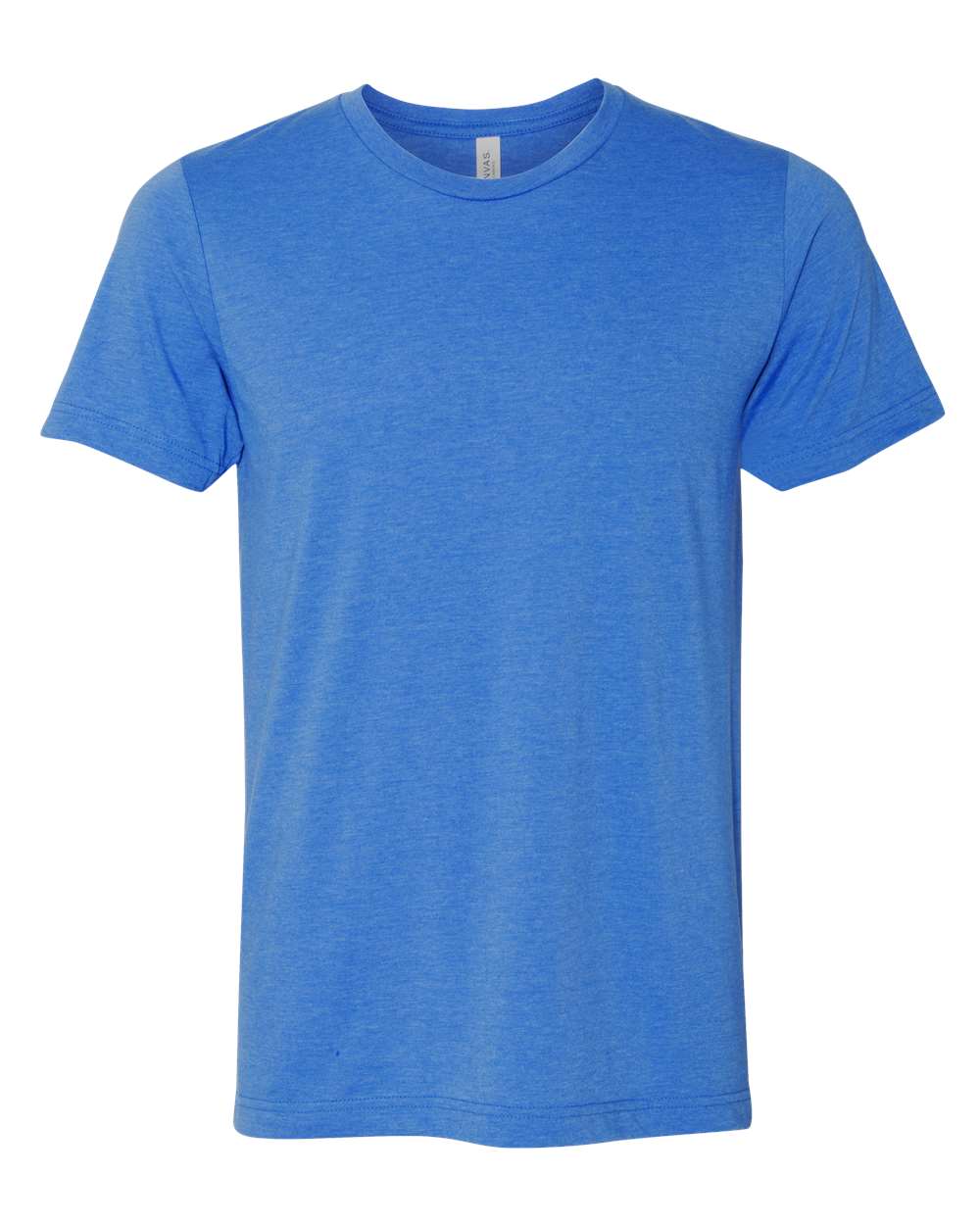 BELLA+CANVAS 3001CVC Heather T-Shirt in Heather True Royal