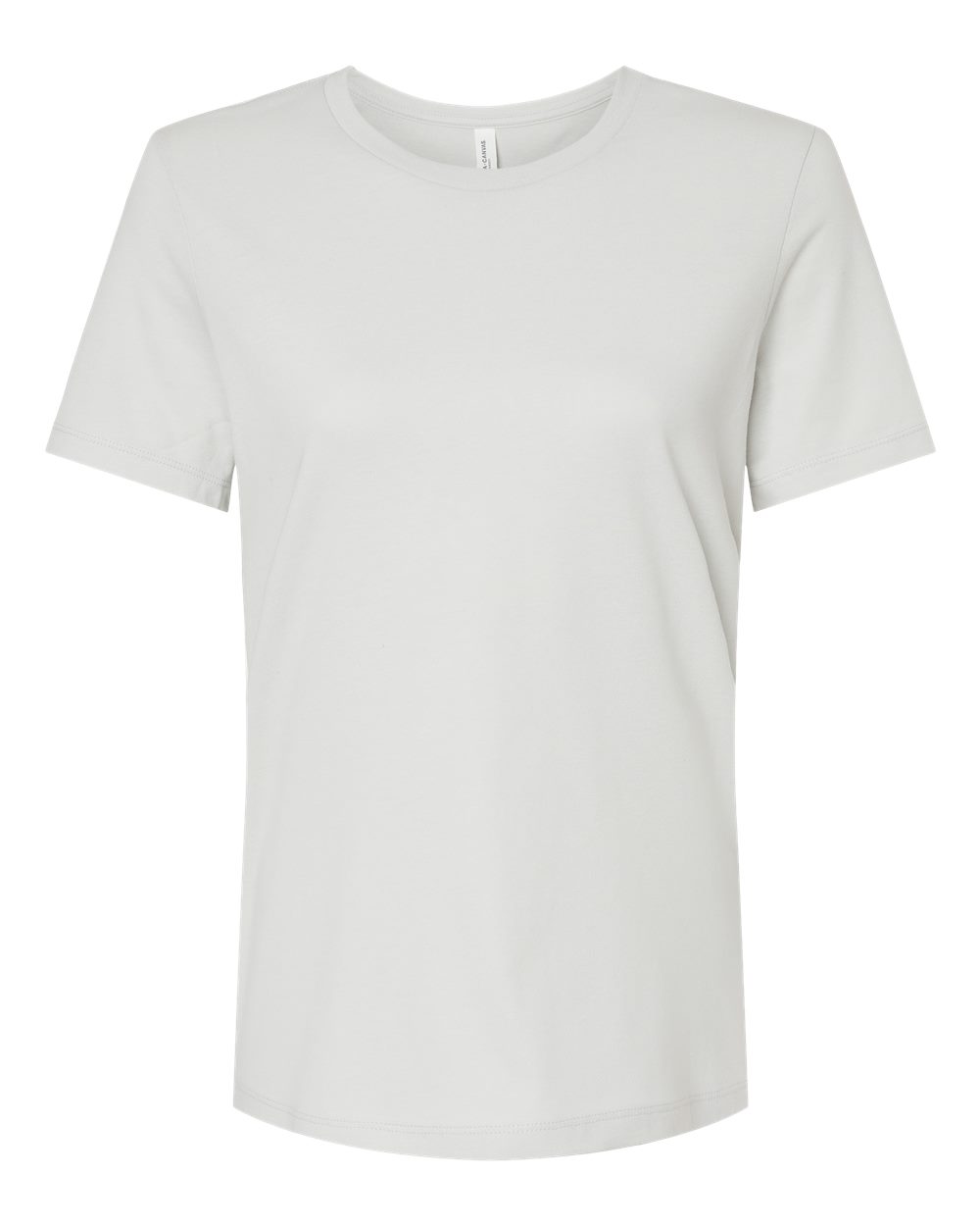 BELLA+CANVAS 6400 Women's Relaxed Jersey T-Shirt in Silver