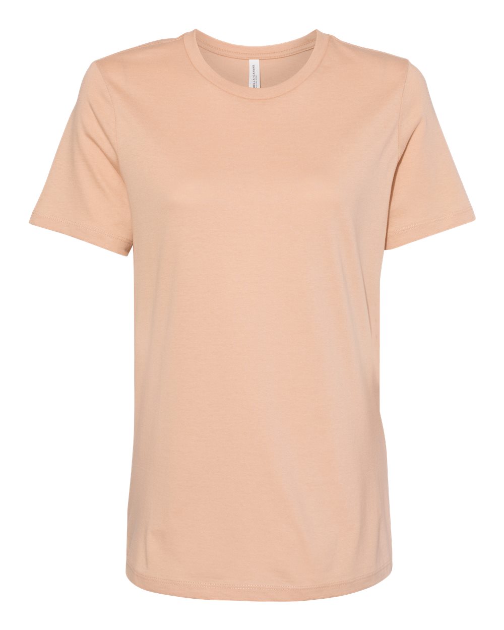 BELLA+CANVAS 6400 Women's Relaxed Jersey T-Shirt in Sand Dune